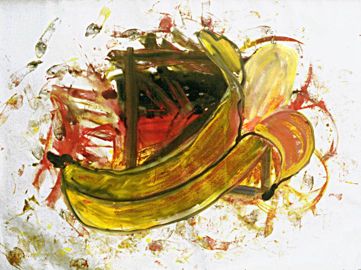 Deutsche Banane, Action Painting